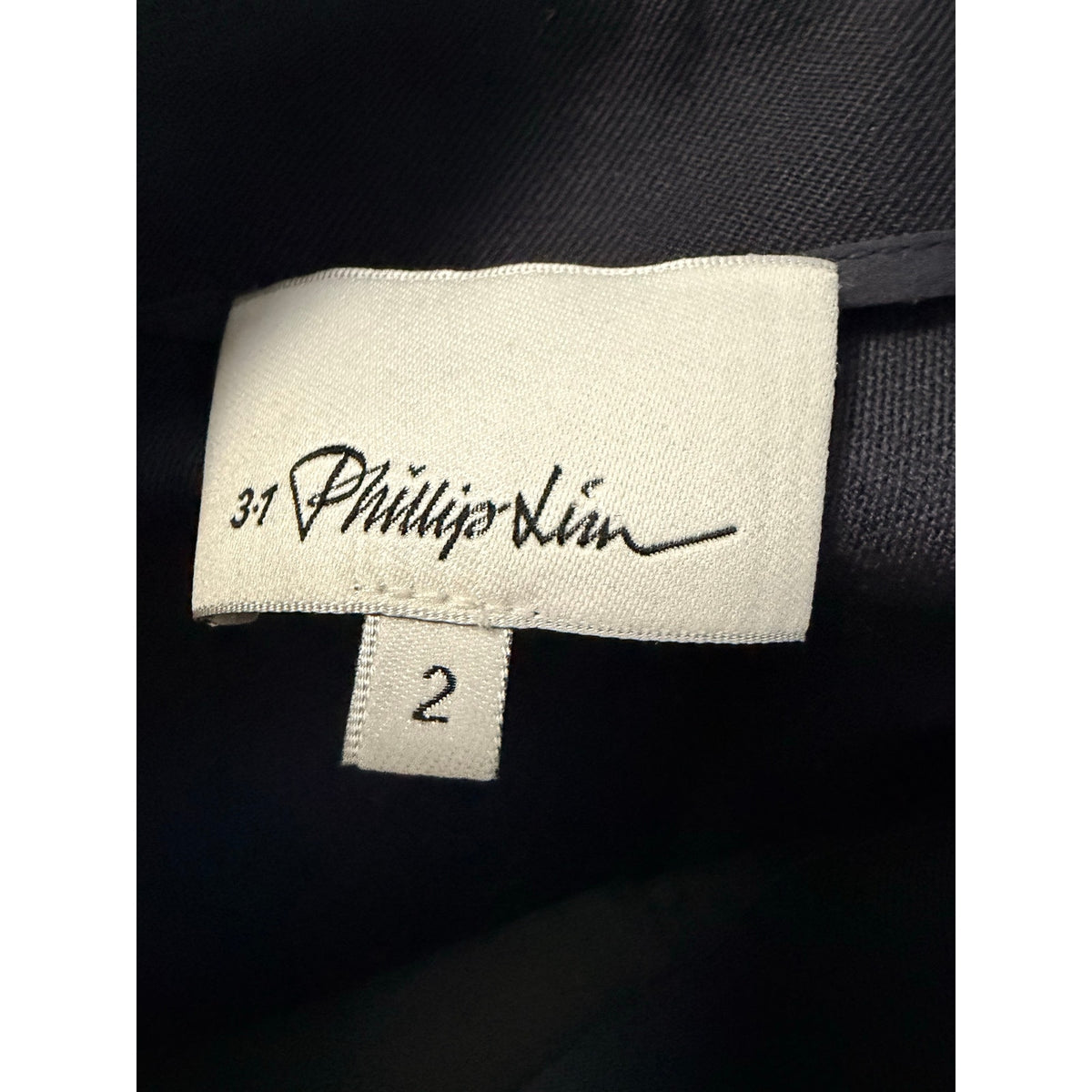 3.1 Phillip Lim Wool Pencil Skirt Lamb Trim Silk Lined - 2