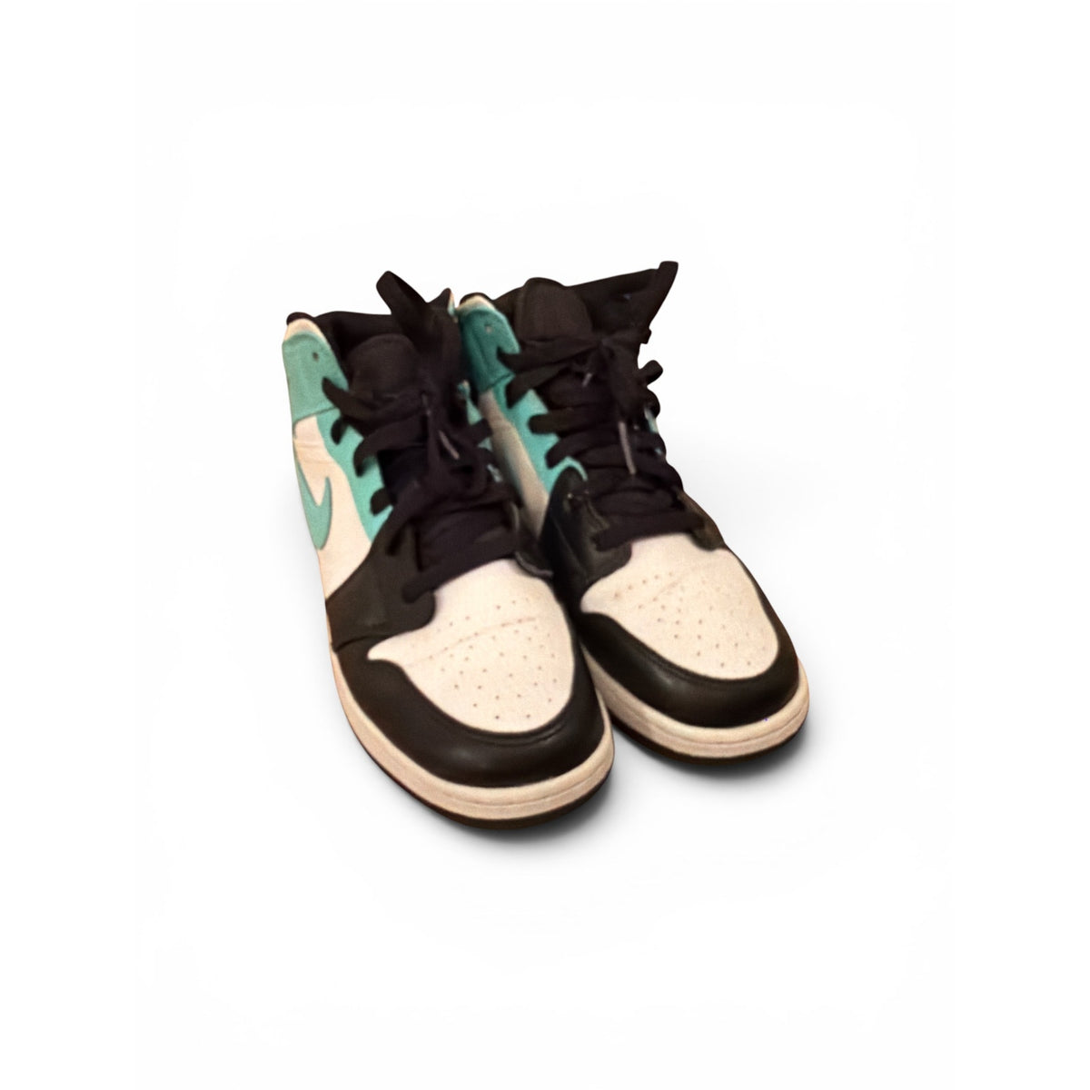 Nike Air Jordan 1 Mid Sneakers Tropical Twist Colorway 6.5Y