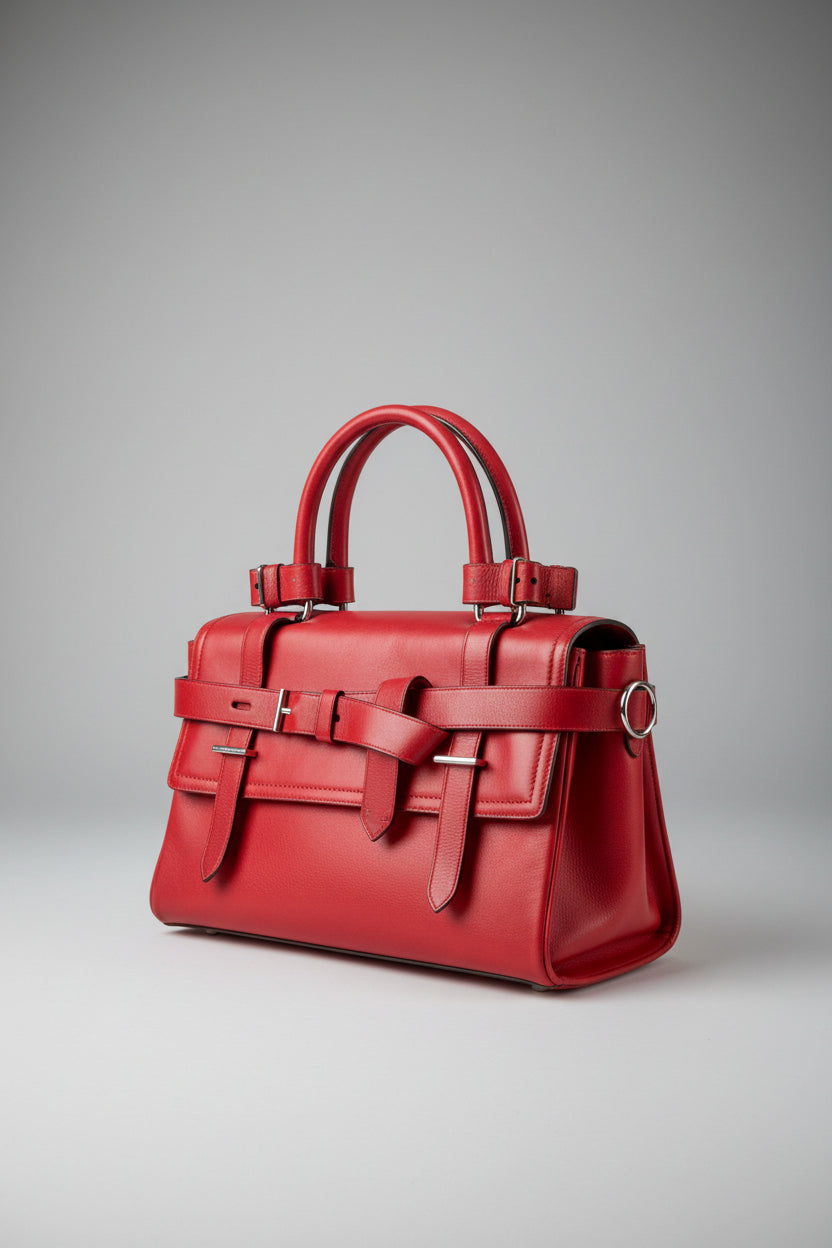Reed Krakoff Vibrant Red Boxer Bag Handbag
