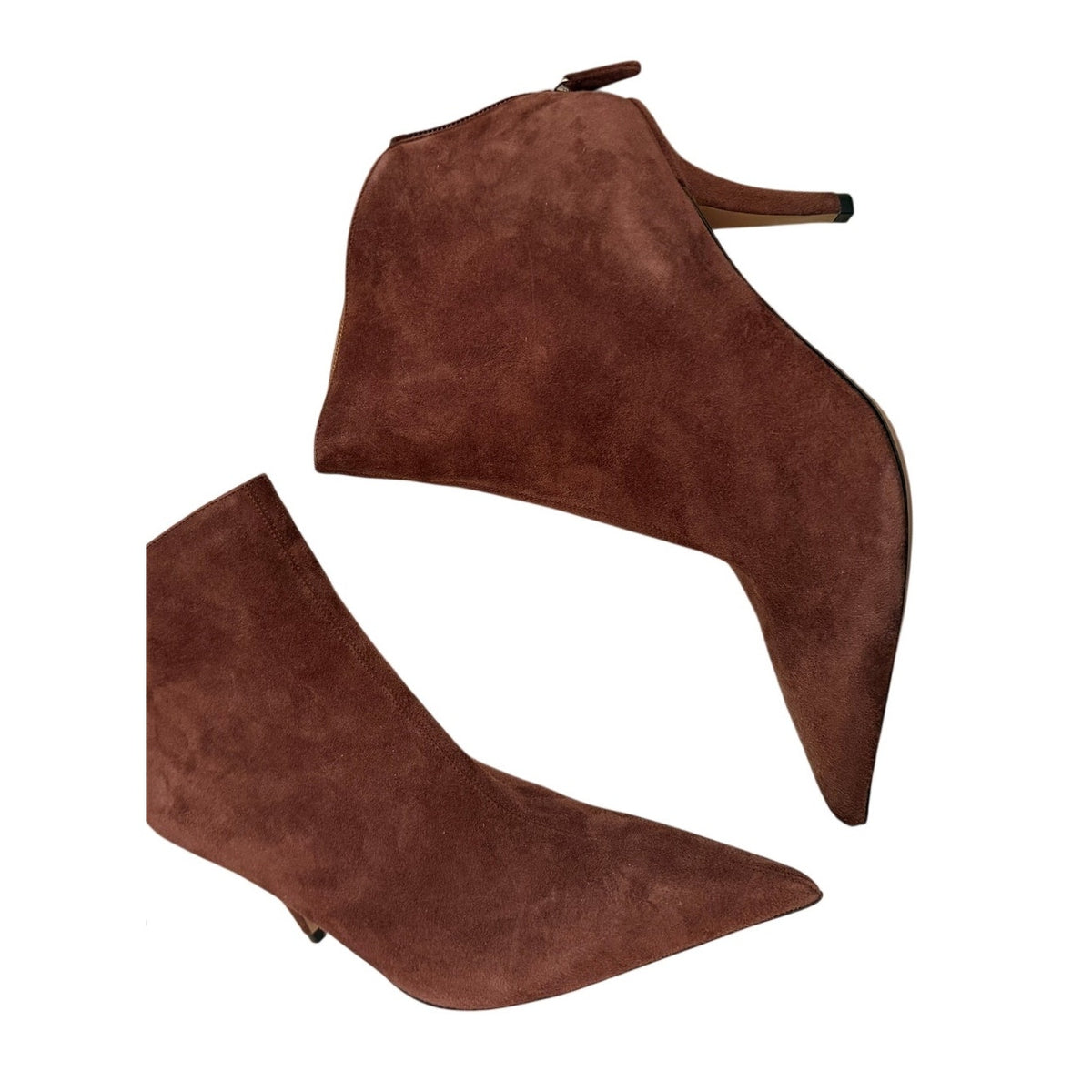 Paris Texas Mogano Jessica Ankle Boot 75 Suede Boots EU 39