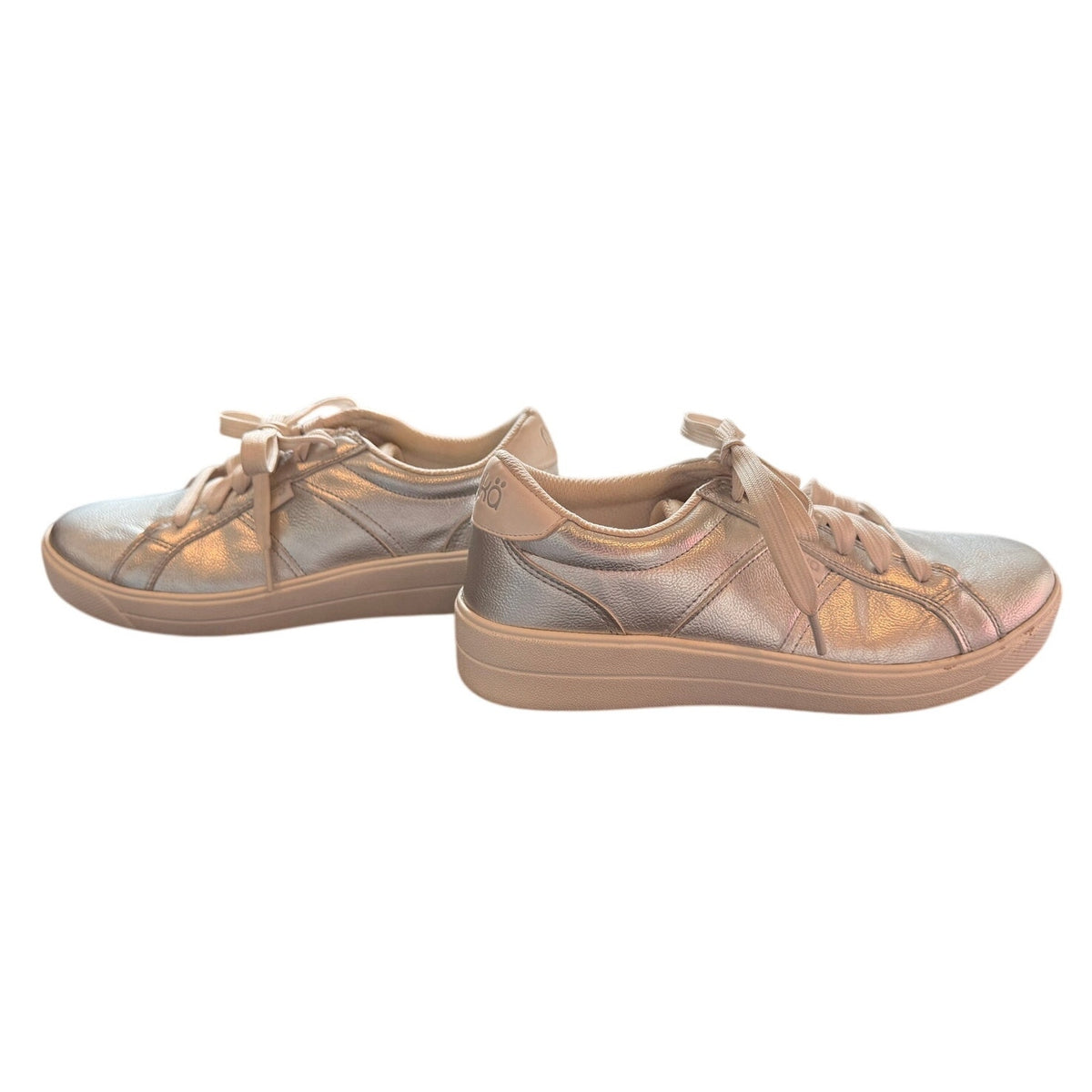 Ryka Metallic Silver Viv Classic Sneakers Size 8